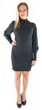 Only Knitted Dress dark grey - Women's knitwear - 134704 - 1