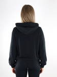 Only women's zippered sweatshirt Hood black - Women's hoodies and colleges - 135164 - 2