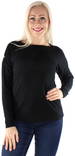 Pieces Shirt Nollie, Black - Women's long sleeved shirts - 127164 - 1