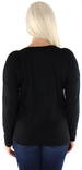 Pieces Shirt Nollie, Black - Women's long sleeved shirts - 127164 - 2