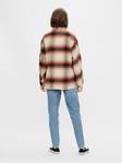 Pieces Jacket shacket, Orange/Black - Women's light jackets - 128964 - 5