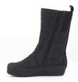 Pomar Felt Boots 37187 Tunturi 2.0 Granit felt/Black waxy - Women's boots - 132644 - 2