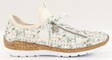 Rieker Walking shoes with flower pattern N4280-90 white/multi - Rieker women`s walking shoes - 133944 - 1