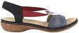 Rieker Sandals 659Q9-14, Blue - Rieker women`s sandals - 125854 - 1
