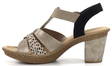 Rieker Sandals 665K3-60 beige - Rieker women`s sandals - 133364 - 2