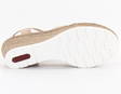 Rieker Wedge sandals 61913-31 pink - Rieker women`s sandals - 133244 - 3