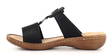 Rieker women's mules 60885-00 black - Rieker mules - 135454 - 2