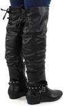 Tapas Thigh High Boots Lisa, Black - Women's boots - 124754 - 2
