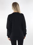 Vans Classic OTW unisex sweatshirt black - Women's hoodies and colleges - 134404 - 2