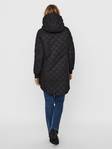 Vero Moda Hayle hood, black - Women's light winter jackets - 129094 - 2
