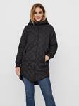 Vero Moda Hayle hood, black - Women's light winter jackets - 129094 - 1