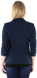 Vero Moda Blazer Wrinkly 3/4 navy - Women's jackets and blazers - 118564 - 2