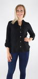 Vero Moda Shirt Bumpy, black - Women's shirts and blouses - 131524 - 1