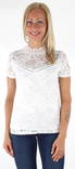 Vila T-shirt Stacia lace - Women's T-shirts - 121554 - 1
