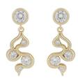 Snö of Sweden Earrings Malibu stone g/c - Earrings - 136274 - 1