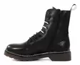 Musse&Cloud women's leather ankle boots 2789994/SLV Efanyst black/silver - Women's ankle boots - 136644 - 2
