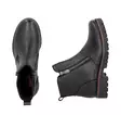 Rieker women's ankle boots 78556-00 black - Rieker ankle boots - 136674 - 3