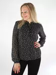 Vila women's shirt black beauty/ika - Women's long sleeved shirts - 136774 - 1