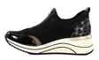 Rieker Remonte women's wedge sneakers D0T08-02 black - Women's sneakers - 136874 - 3