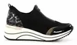 Rieker Remonte women's wedge sneakers D0T08-02 black - Women's sneakers - 136874 - 1