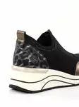 Rieker Remonte women's wedge sneakers D0T08-02 black - Women's sneakers - 136874 - 4
