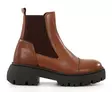 Ten Points Women's Ankle Boots 60383 Pandora Chunky Cognac - Women's ankle boots - 136884 - 1