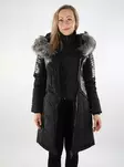 Only women's winter coat New Linette Fur Hood black/grey fur - Women's winter jackets - 137114 - 2