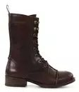 Ten Points Women's Genuine Leather Ankle Boots 60366 Pandora Rust - Women's ankle boots - 137194 - 1