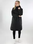 Vila hooded lightweight padded jacket Hooded black - Women's light winter jackets - 137744 - 1
