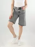 JJXX women's shorts Long MW light grey - Women's shorts and capris - 138204 - 1