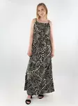 Only patterned maxi dress ONLNOVA Elite Strap black/611 la pal - Dresses and tunics - 138454 - 1