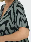 Only Carmakoma Plus Size Dress Life V-Neck laurel wreath - Dresses and tunics - 138924 - 4