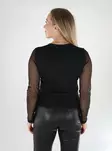Only women's mesh shirt Nova Mesh black - Women's long sleeved shirts - 139194 - 2