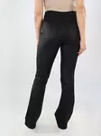 Vero Moda women's trousers VMFLASH MR Coated black - Women's trousers - 139274 - 2