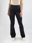 Vero Moda women's trousers VMFLASH MR Coated black - Women's trousers - 139274 - 1
