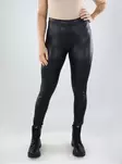 Pieces women's fleece leggings PCNEW Shiny Fleece black - Leggings - 139414 - 1