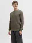 Jack&Jones Men's Sweater Blubarkley crocodile/twist - Men's knitwear - 139934 - 2