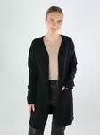 Vila women's cardigan/jacket VIGARDEN Long black beauty - Women's knitwear - 140124 - 1