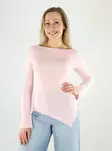 JJXX shirt asym pink lady - Women's long sleeved shirts - 140804 - 1