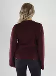 JJXX Cardigan JXMABLE TWIST V-NECK CARDIGAN KNIT winetasting - Women's knitwear - 141554 - 2