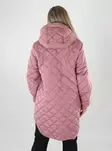 Vila Lightweight Padded Jacket VITATE L/S HOODED JACKET Nostalgia Rose - Women's light jackets - 142114 - 2