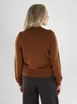 Aware by Vero Moda Cara wool toffee cardigan - Women's knitwear - 141474 - 2