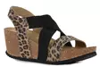 Copenhagen Sandals Stacia brown leopard - Women's sandals - 140954 - 1