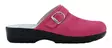 Golden Fit Mules 616 Fuchsia Suede - Women's work shoes - 137734 - 1