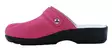 Golden Fit Mules 616 Fuchsia Suede - Women's work shoes - 137734 - 2
