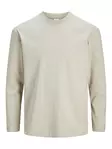 Jack&Jones Premium men's long-sleeved shirt Solid feather gray - Men's long sleeved shirts - 137524 - 1