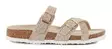 Migant women's glitter flip-flops A922-121 gold - Women's mules - 138064 - 1