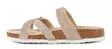 Migant women's glitter flip-flops A922-121 gold - Women's mules - 138064 - 2