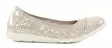 Natura genuine leather ballerinas Bella gold - Ballerinas - 138354 - 1
