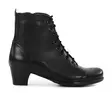 Natura women's leather ankle boots 25010 black - Women's ankle boots - 139674 - 1
